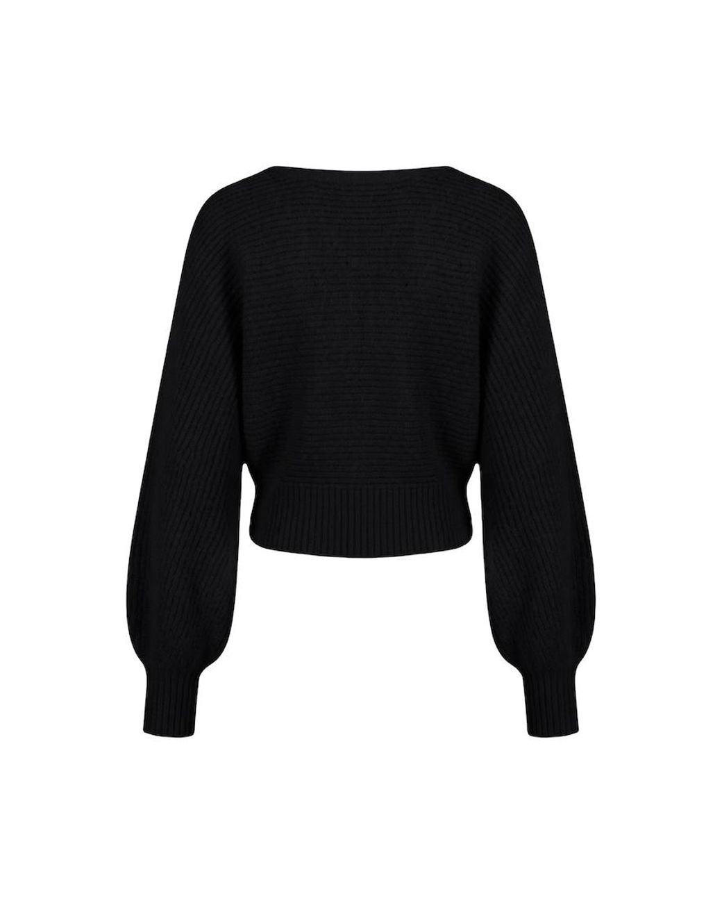 Garage Black Wrapped Up Sweater