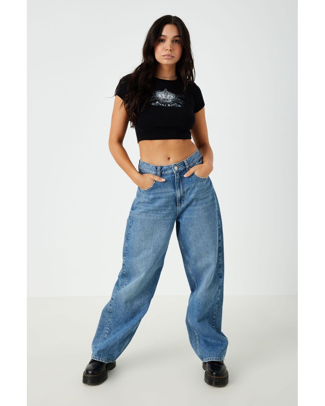 Garage Baggy Jean Evan Blue Lyst