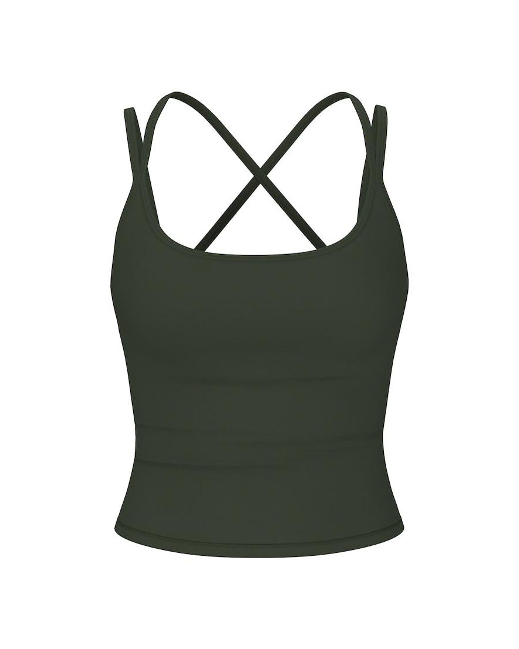 Garage Green Active Double Strap Cami Top