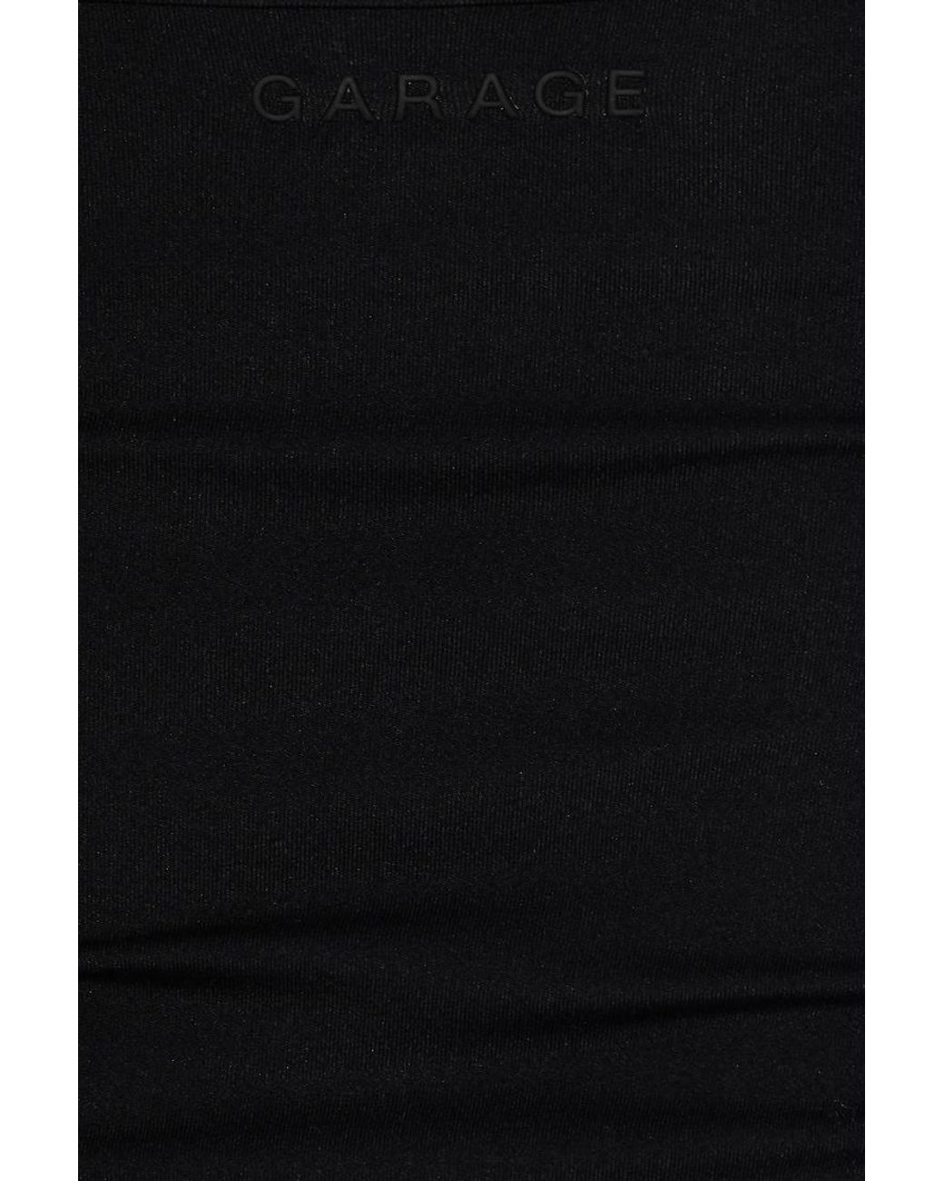 Garage Black Active Layered Tank Top