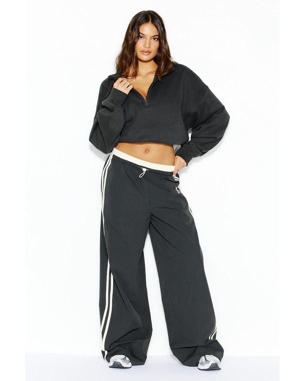 Garage Black Ultrafleece Half Zip Sweatshirt