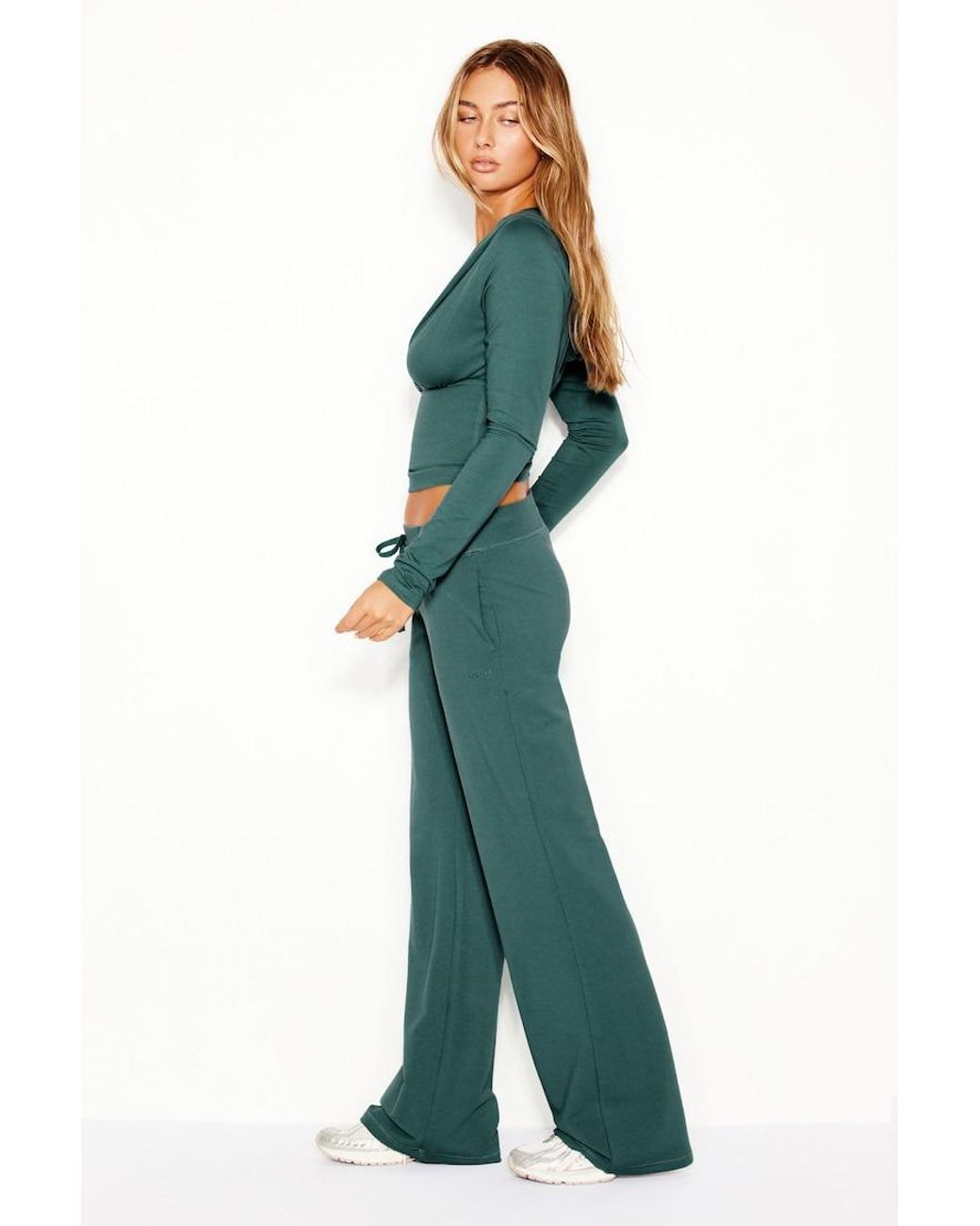 Garage Green Snatch Booty Stretchterry Pants