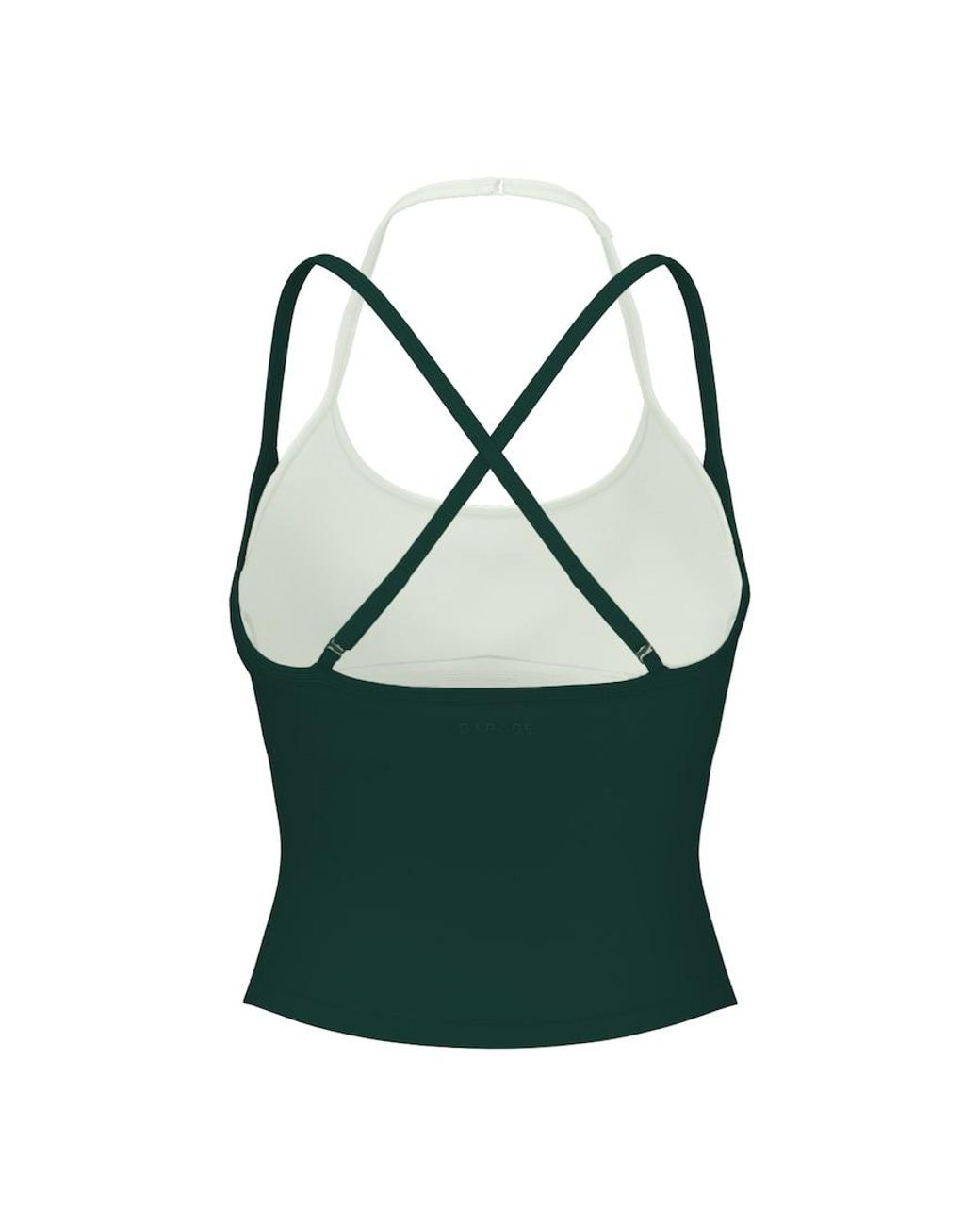 Garage Green Active Layered Tank Top