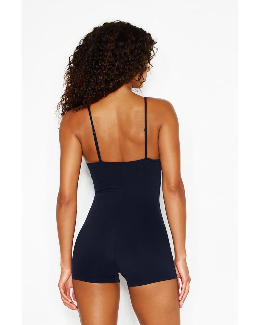 Garage Blue Active Cami Romper