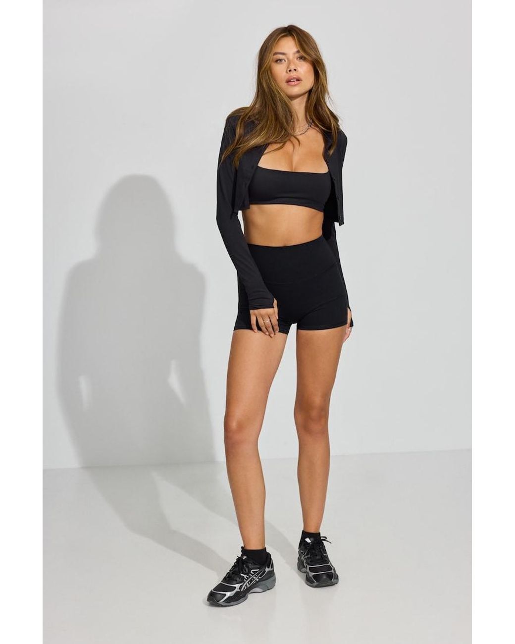Garage Black Active Booty Shorts