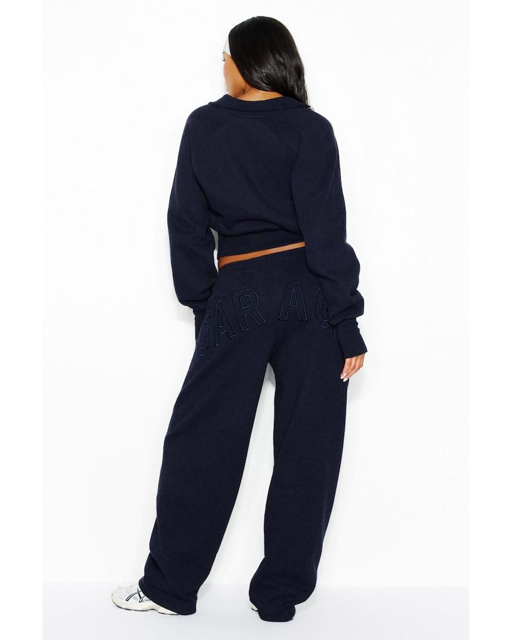Garage Blue Ultrafleece Barrel Leg Sweatpants