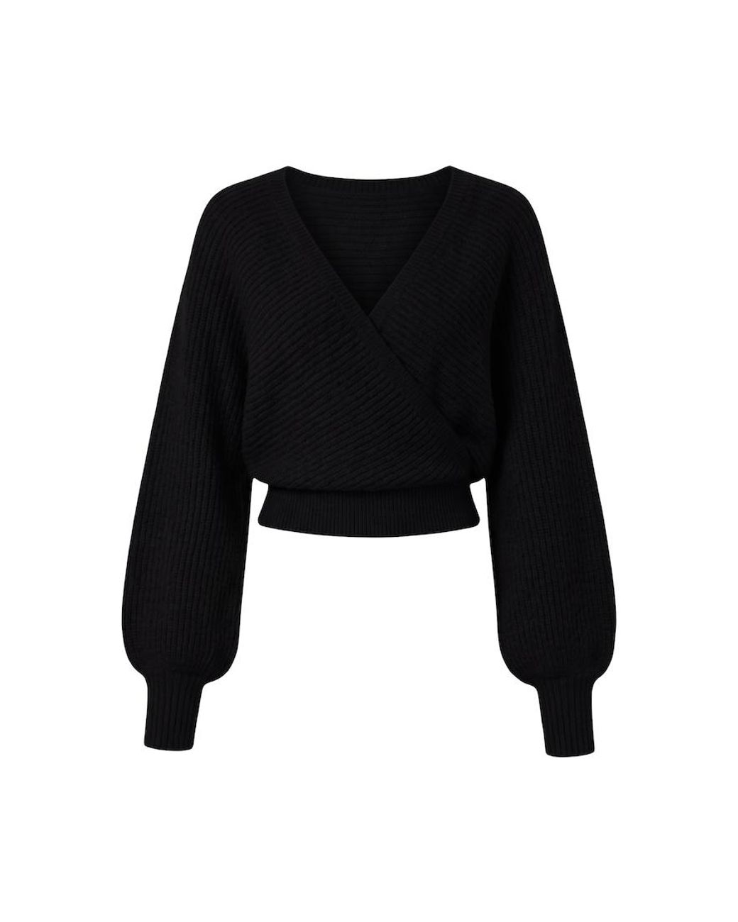 Garage Black Wrapped Up Sweater