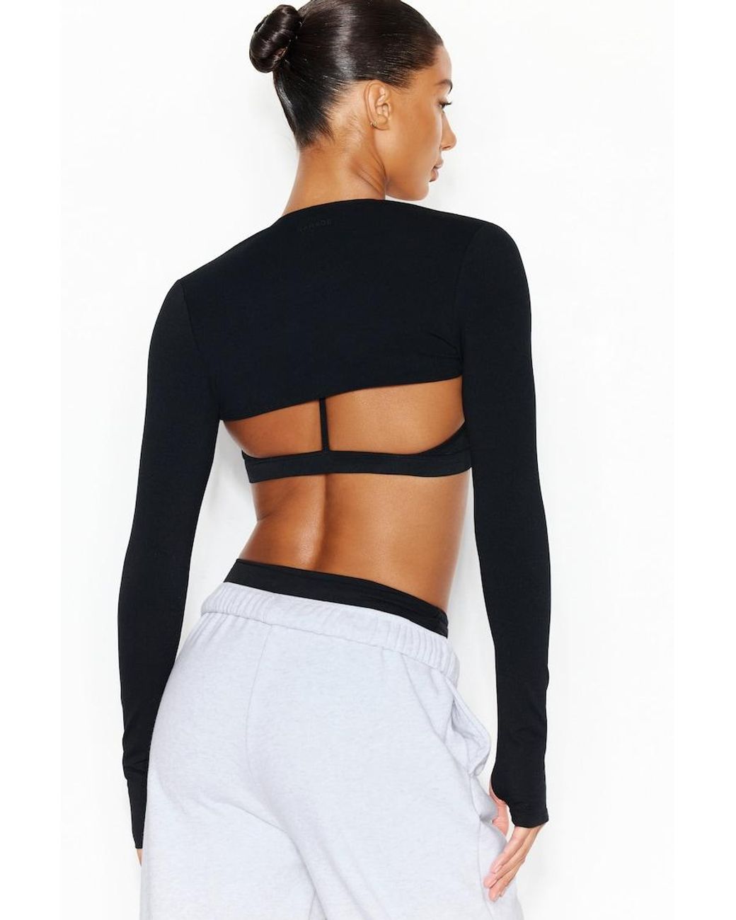 Garage White Active Shrug