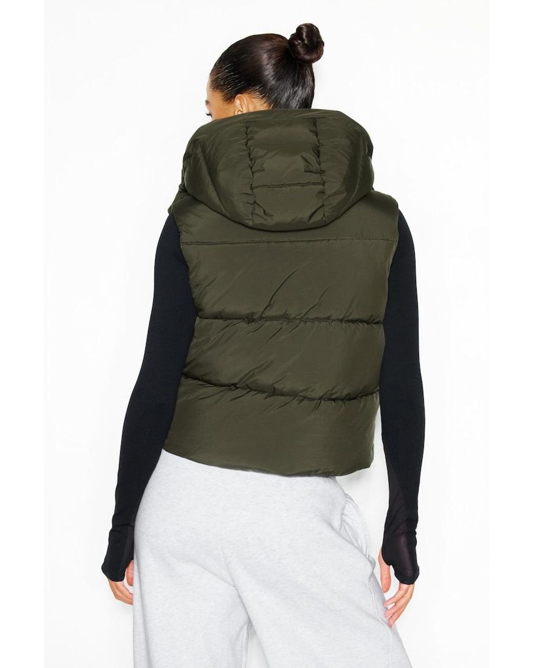 Garage Green Perfect Puff Vest