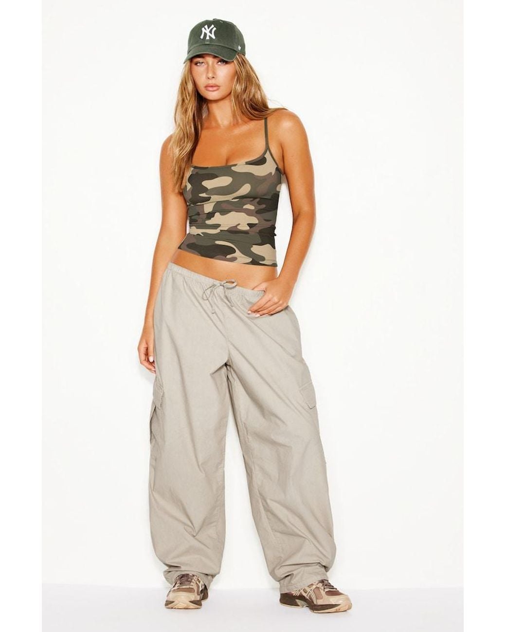 Garage Black Sleek Scoop Cami Top