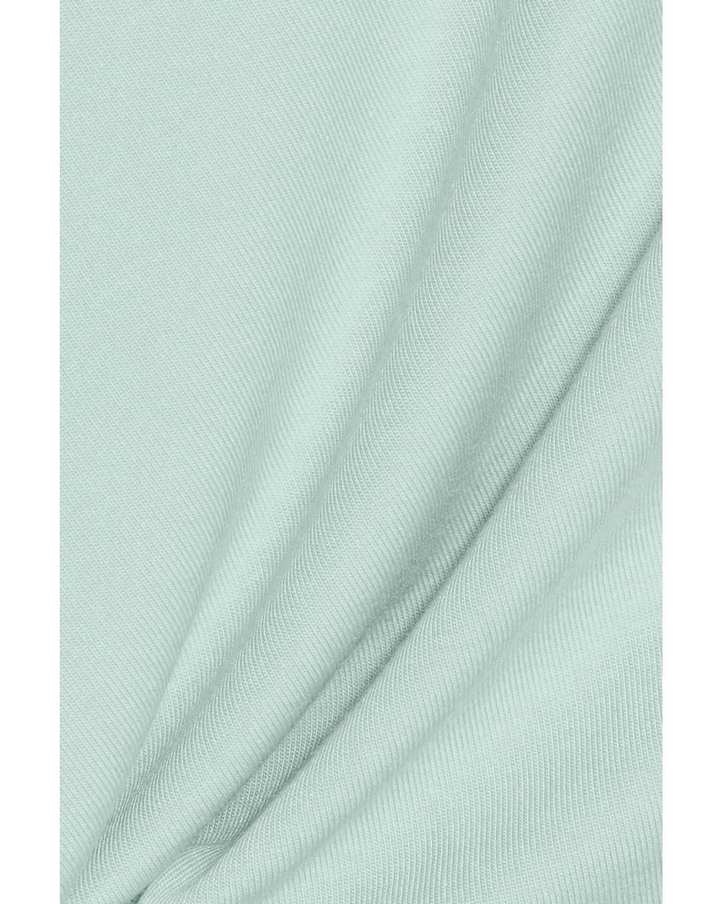 Garage Green Boatneck Dolman Short Sleeve Top