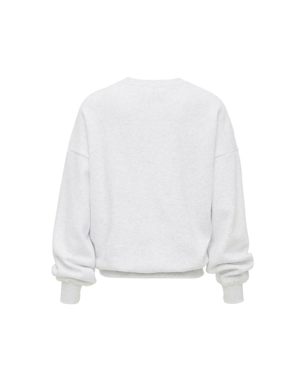 Garage White Ultrafleece Crewneck Sweatshirt