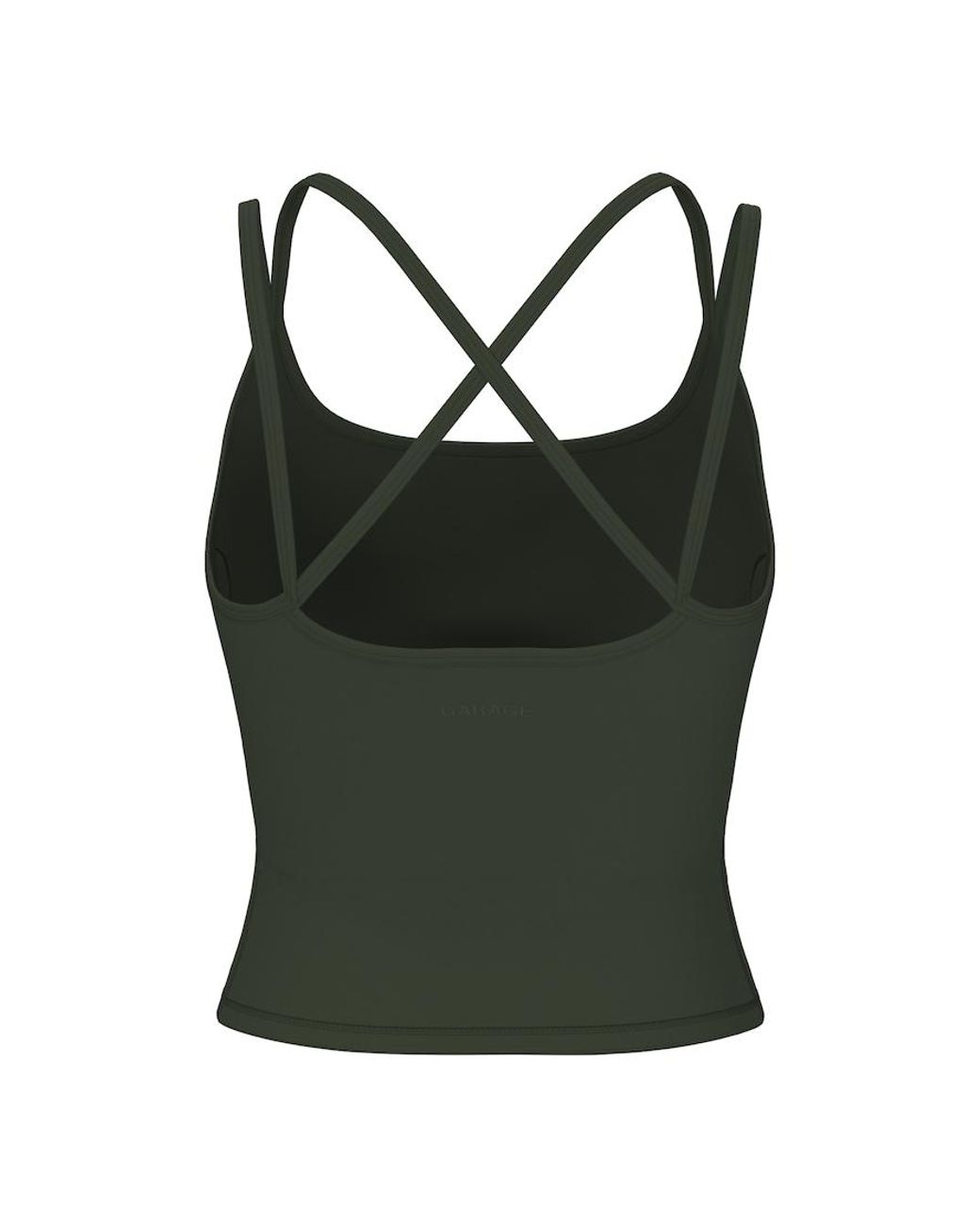 Garage Green Active Double Strap Cami Top