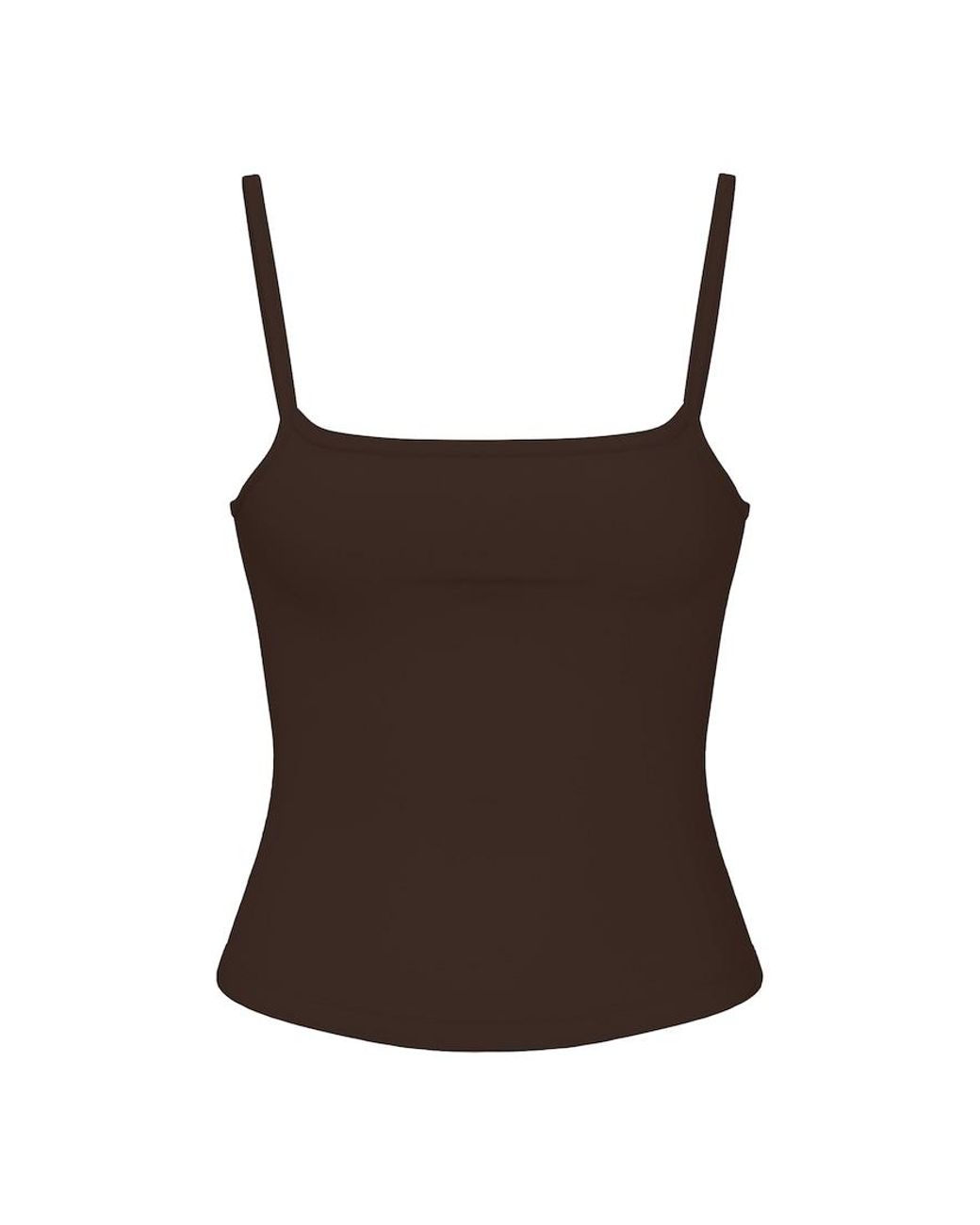 Garage Brown Sleek Scoop Cami Top