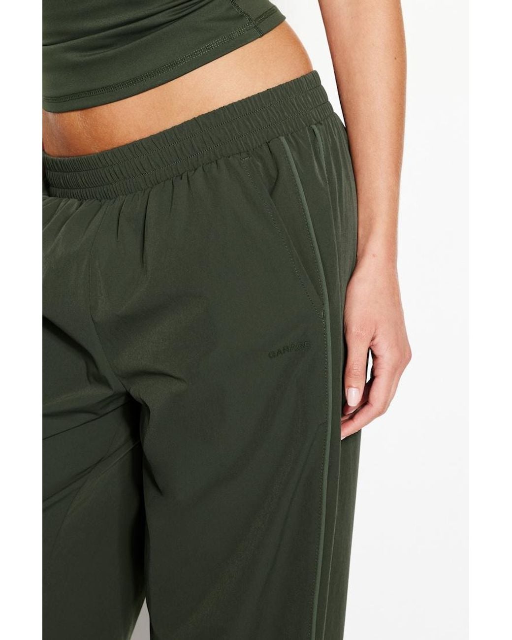 Garage Green Studio Track Pants