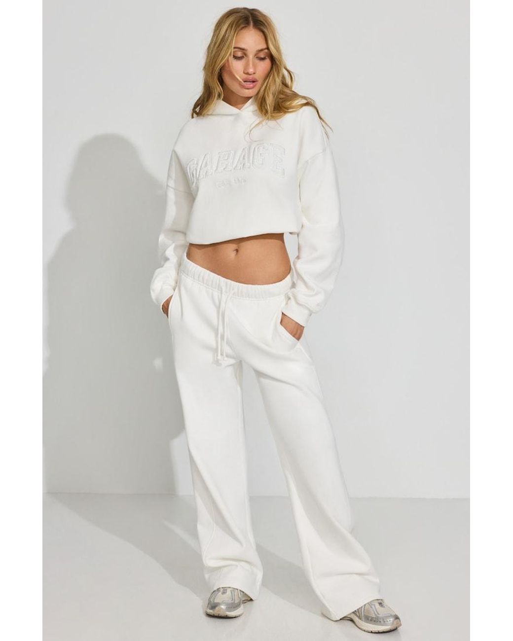 Garage White Ultrafleece Hoodie