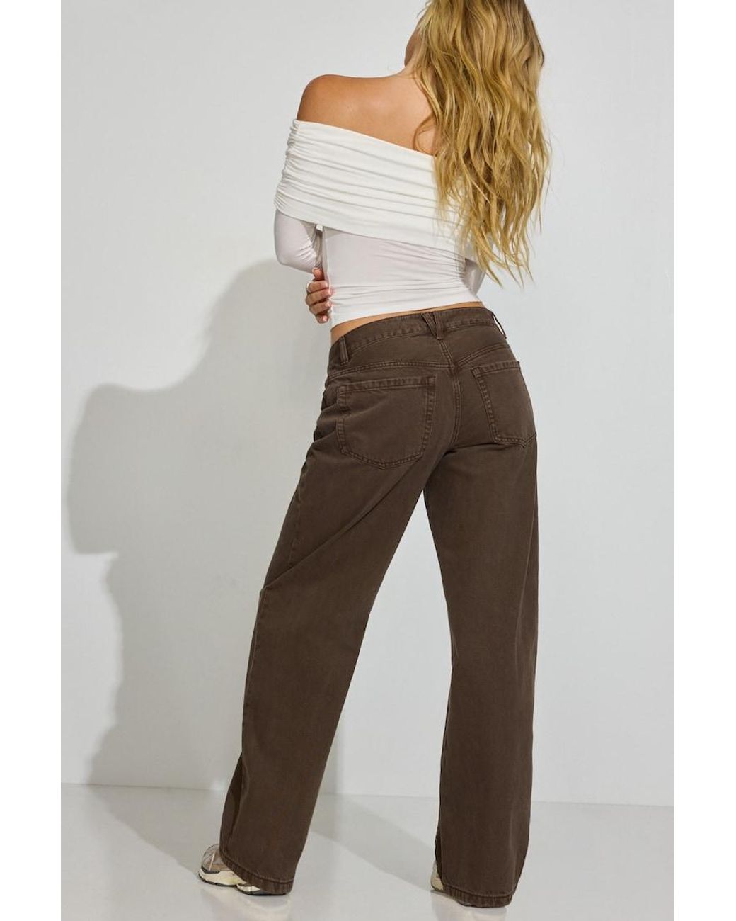 Garage Multicolor Low Rise Baggy Pants