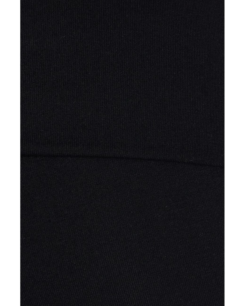 Garage Blue Stretchterry Foldover Bootcut Pants