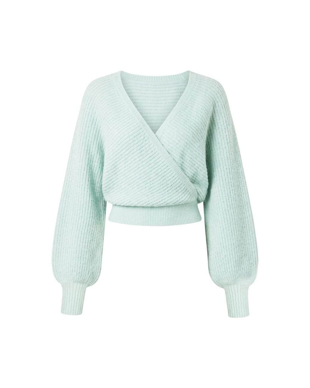 Garage White Wrapped Up Sweater