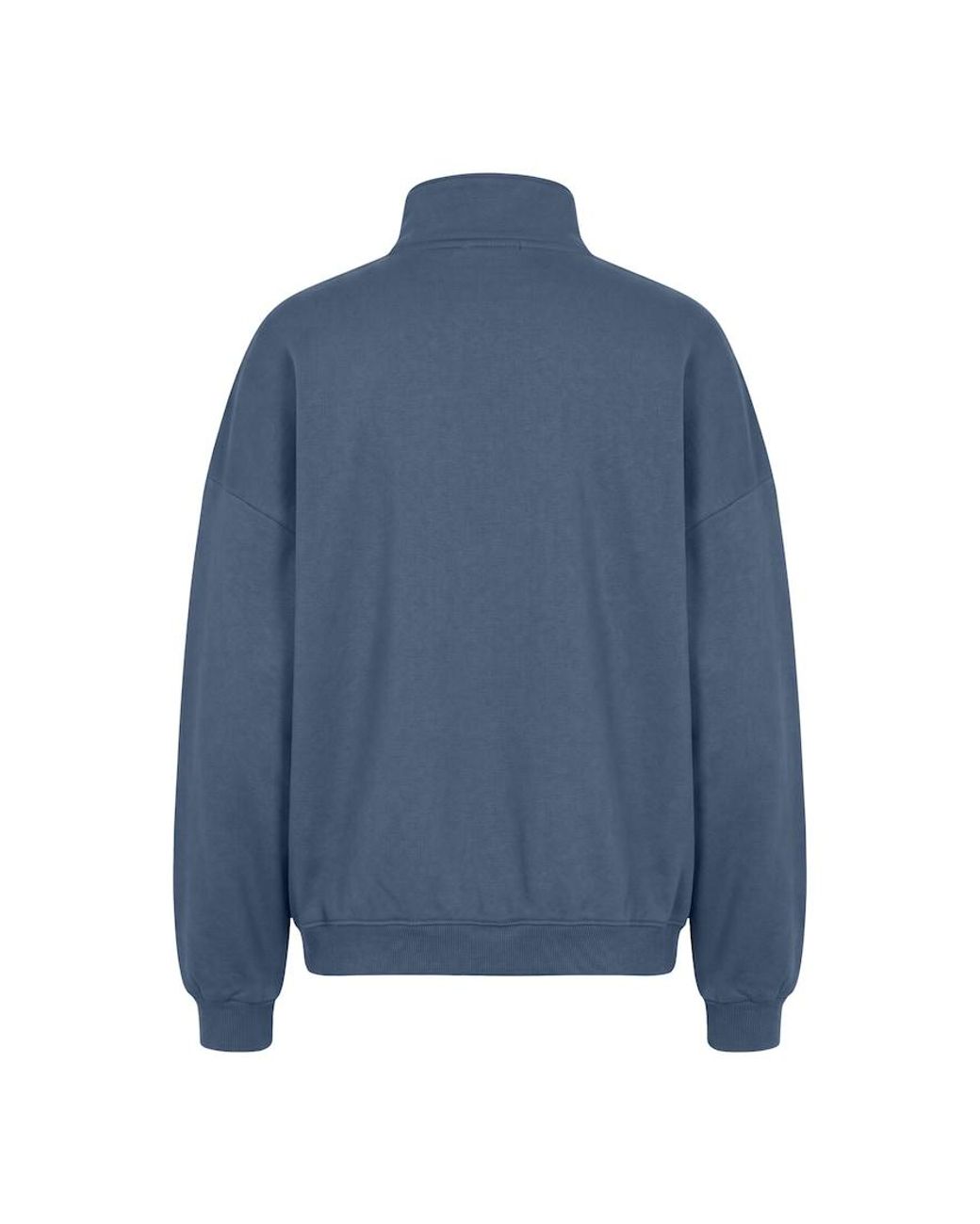 Garage Blue Ultrafleece Mockneck Full Zip Sweatshirt