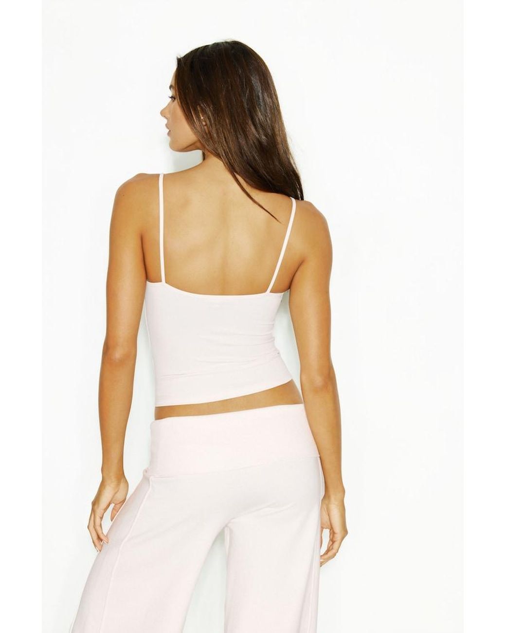Garage White Sleek High Point Cami Top