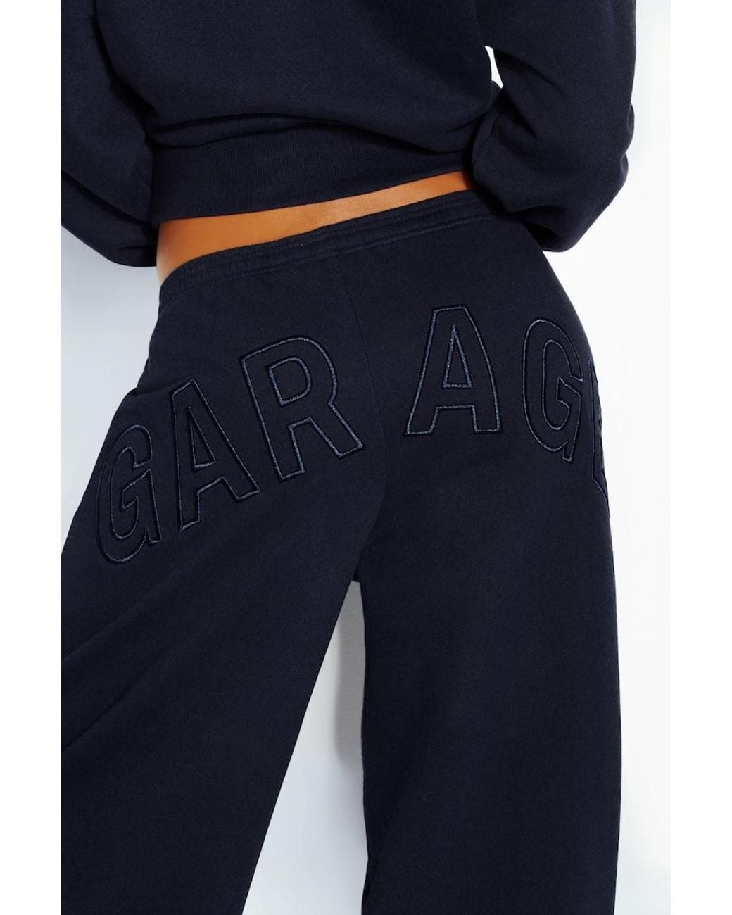 Garage Blue Ultrafleece Barrel Leg Sweatpants