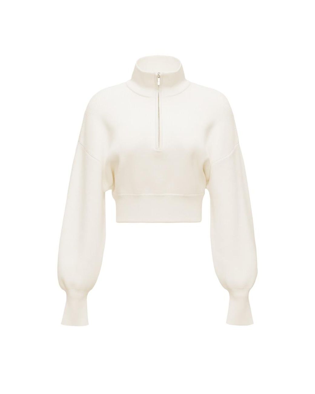 Garage White City Layer Half Zip Jacket