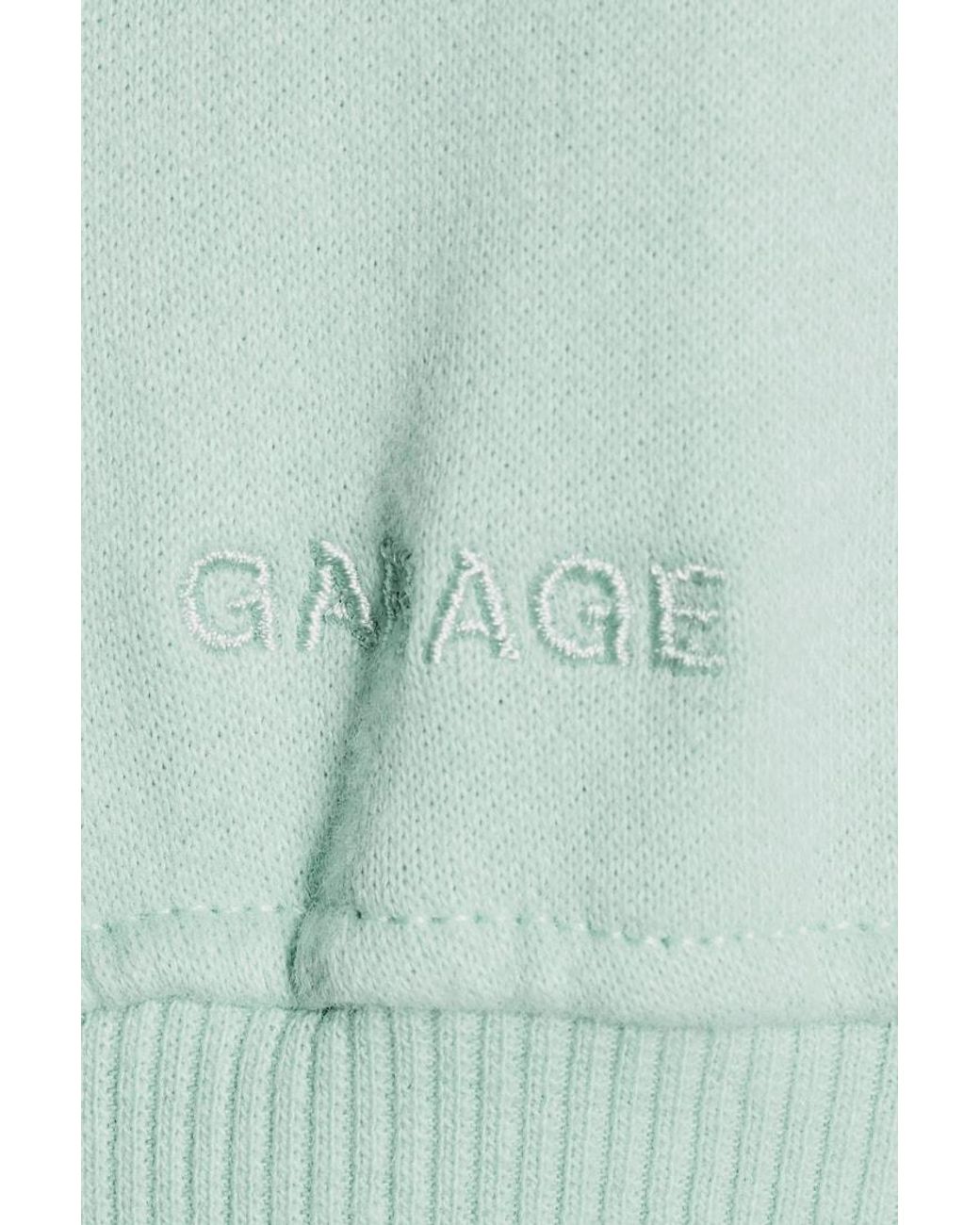 Garage Green Cocoon Zippie With Bungee Drawstring