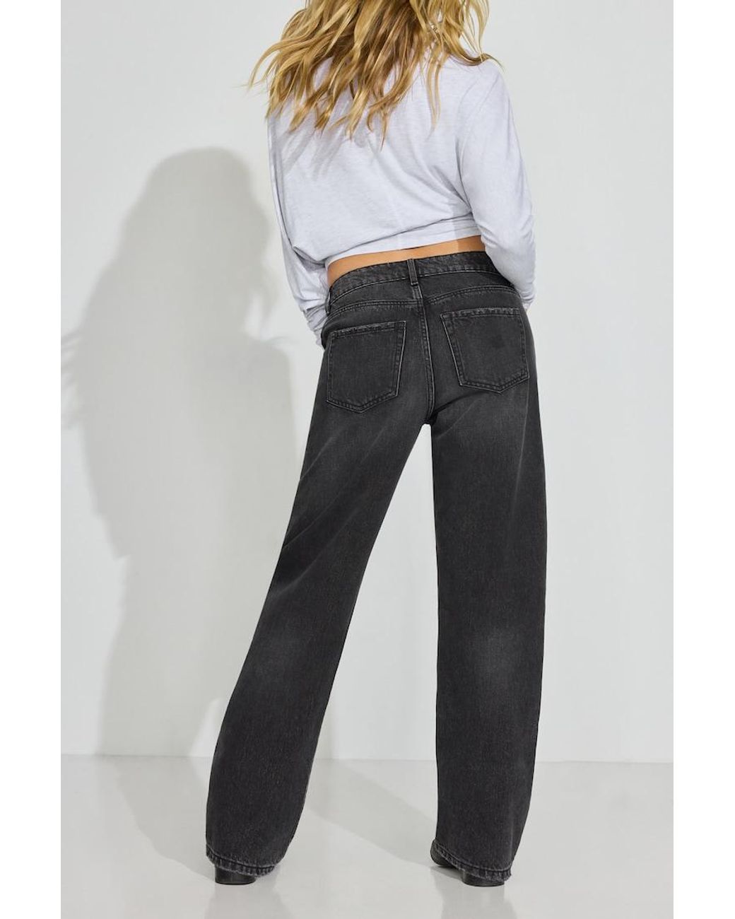 Garage Blue Slouchy Jean