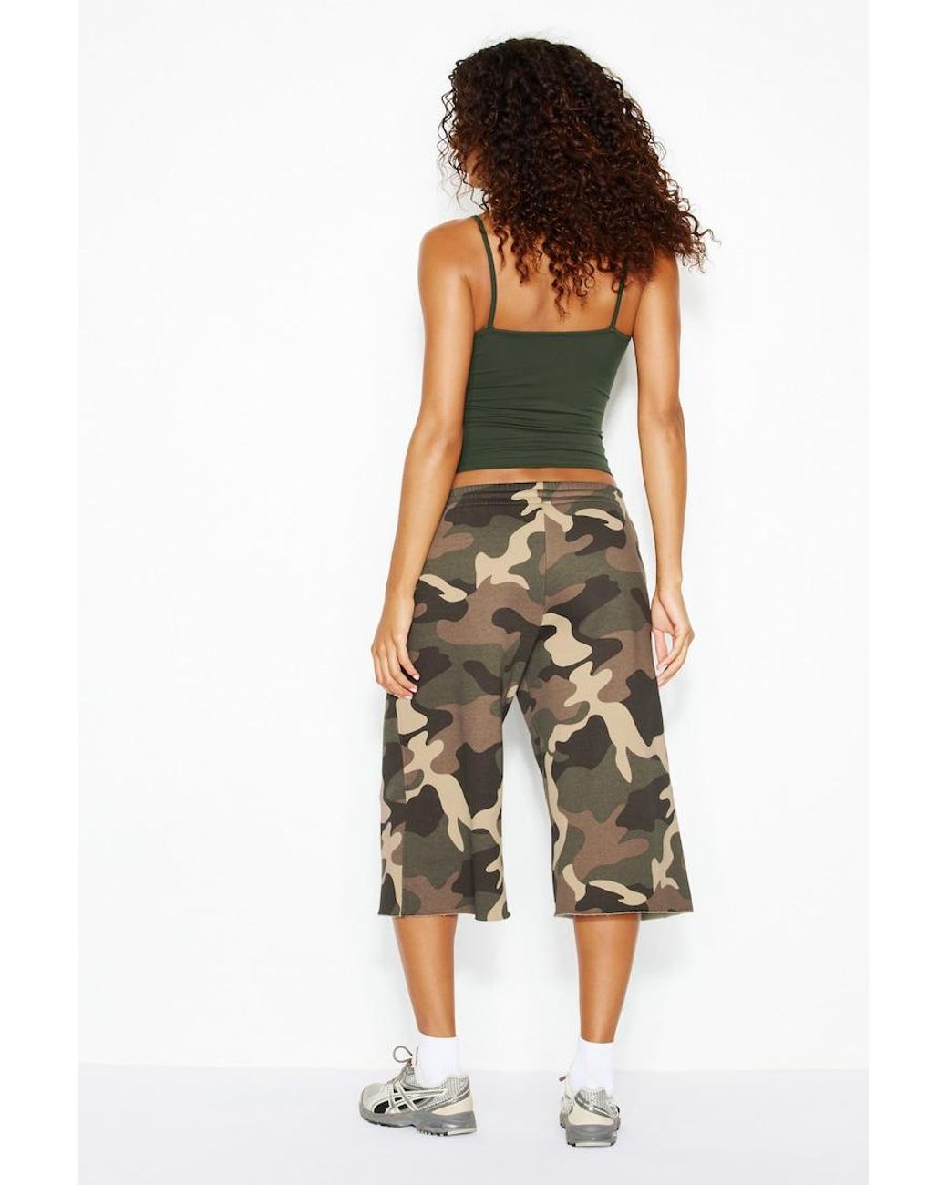 Garage Green Ultrafleece Jorts