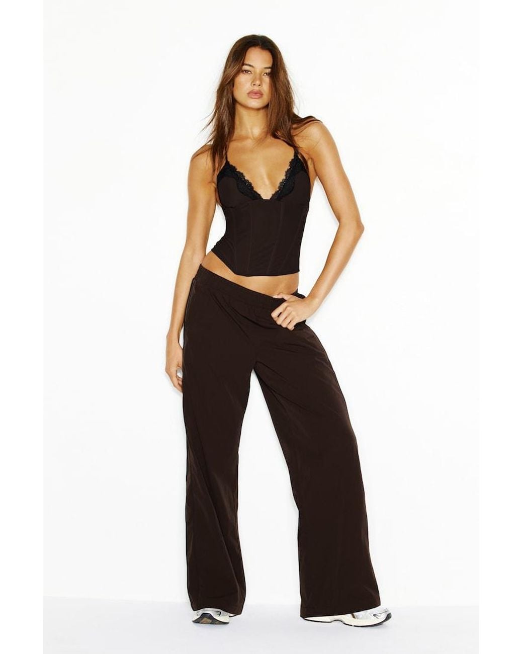 Garage Brown Studio Track Pants