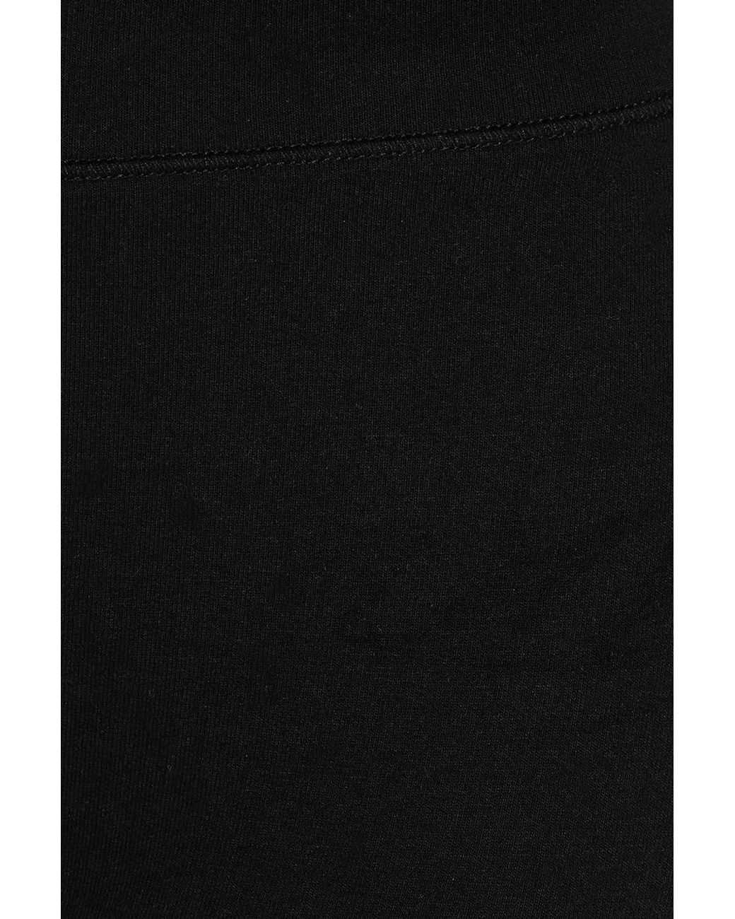 Garage Blue Stretchterry Capri Pants
