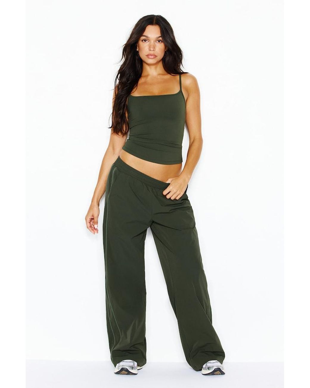 Garage Green Sleek Scoop Cami Top