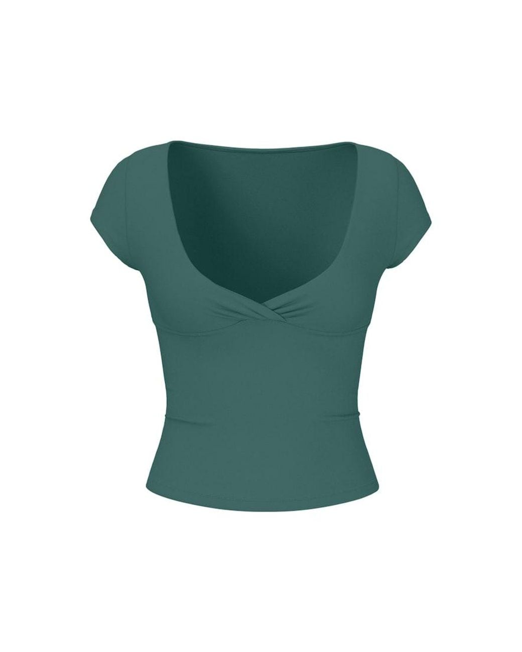Garage Green Sleek Crossover T-Shirt