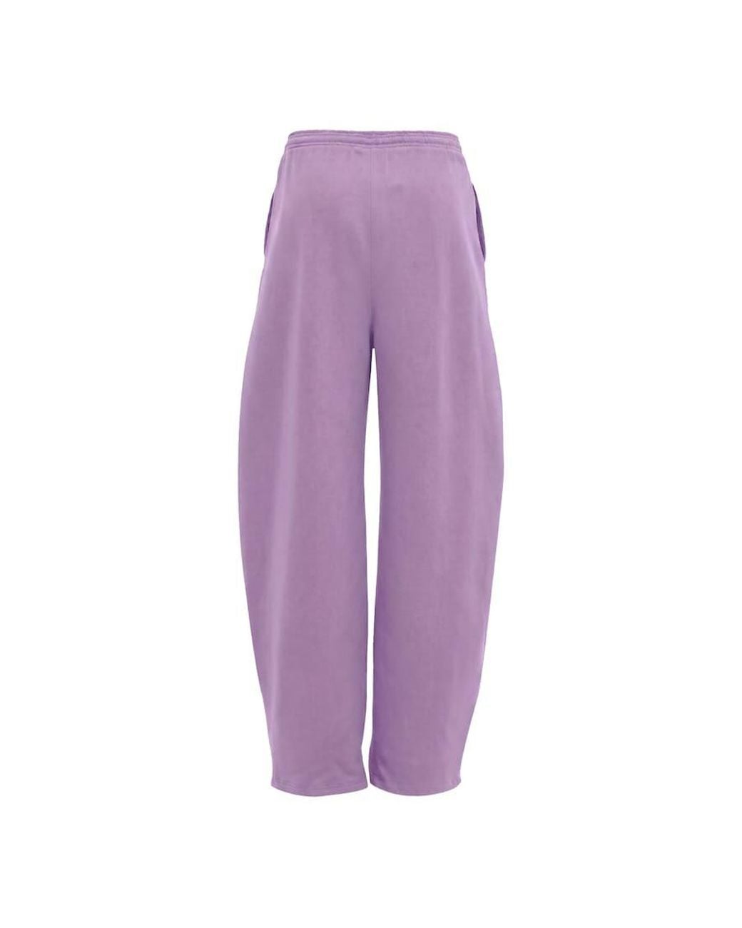 Garage Purple Ultrafleece Barrel Leg Sweatpants