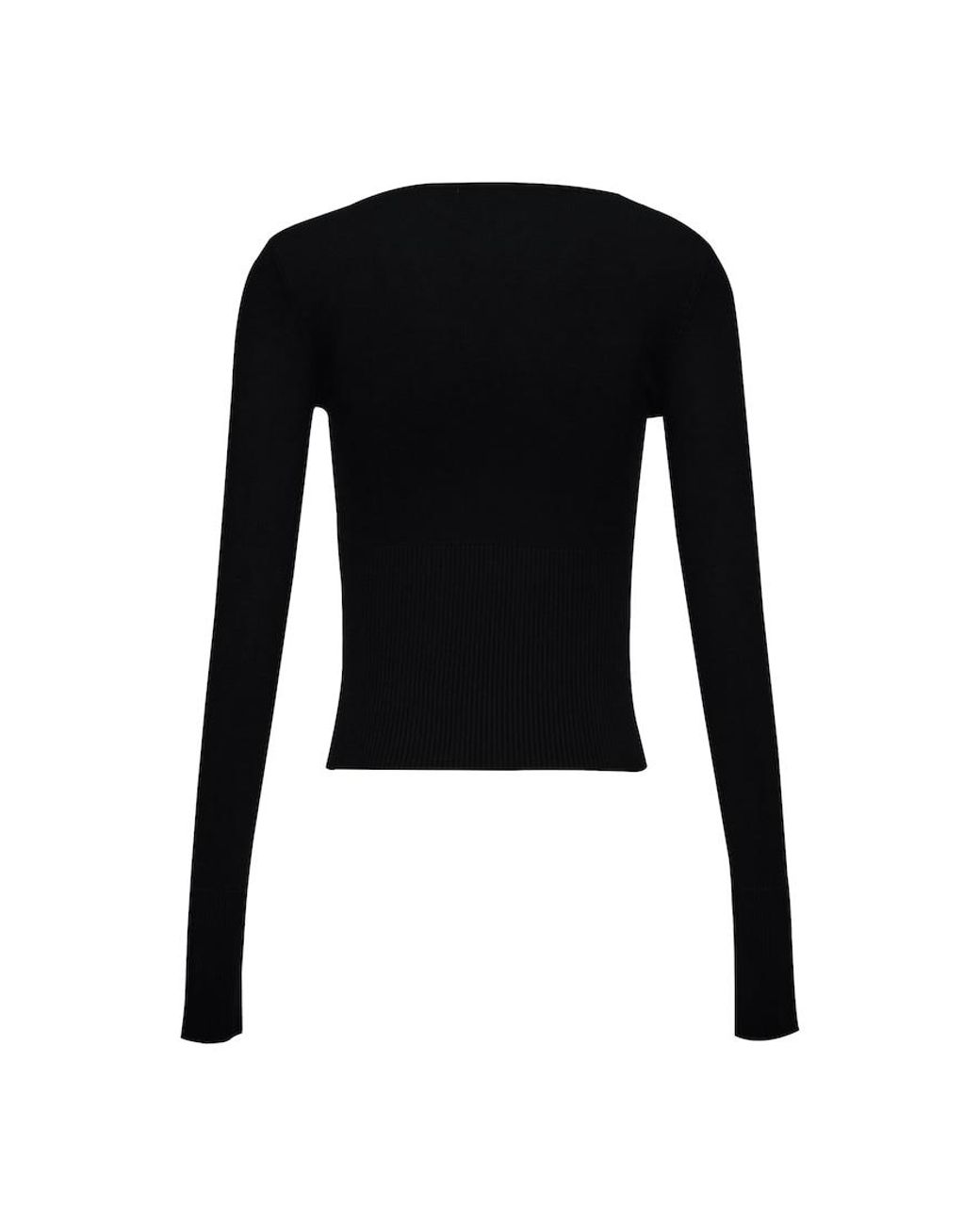 Garage Black Wrap Me Sweater