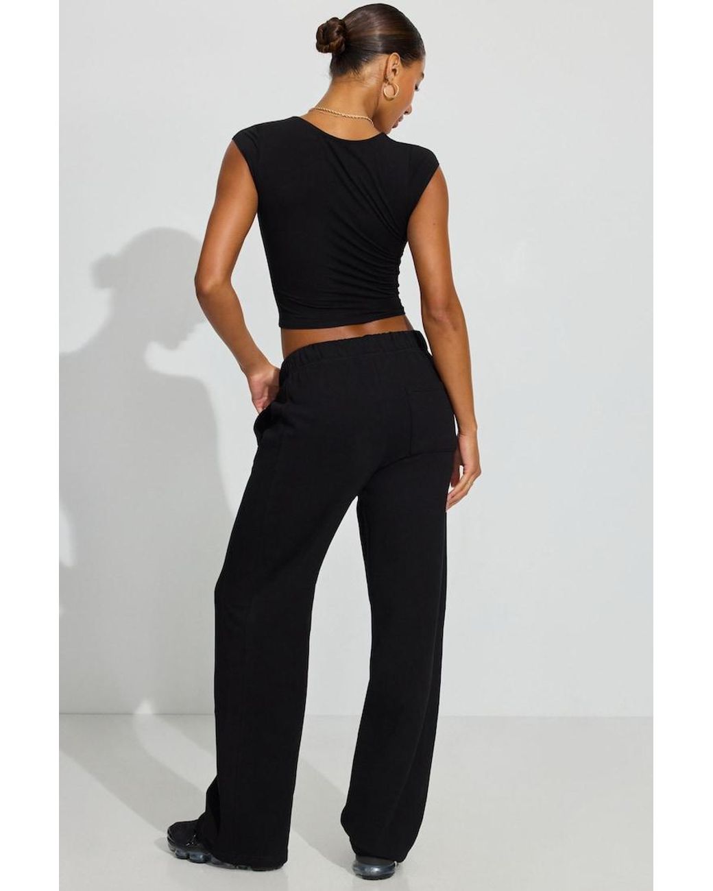 Garage Black Ultrafleece Straight Leg Sweatpants