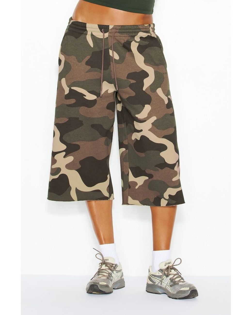 Garage Green Ultrafleece Jorts