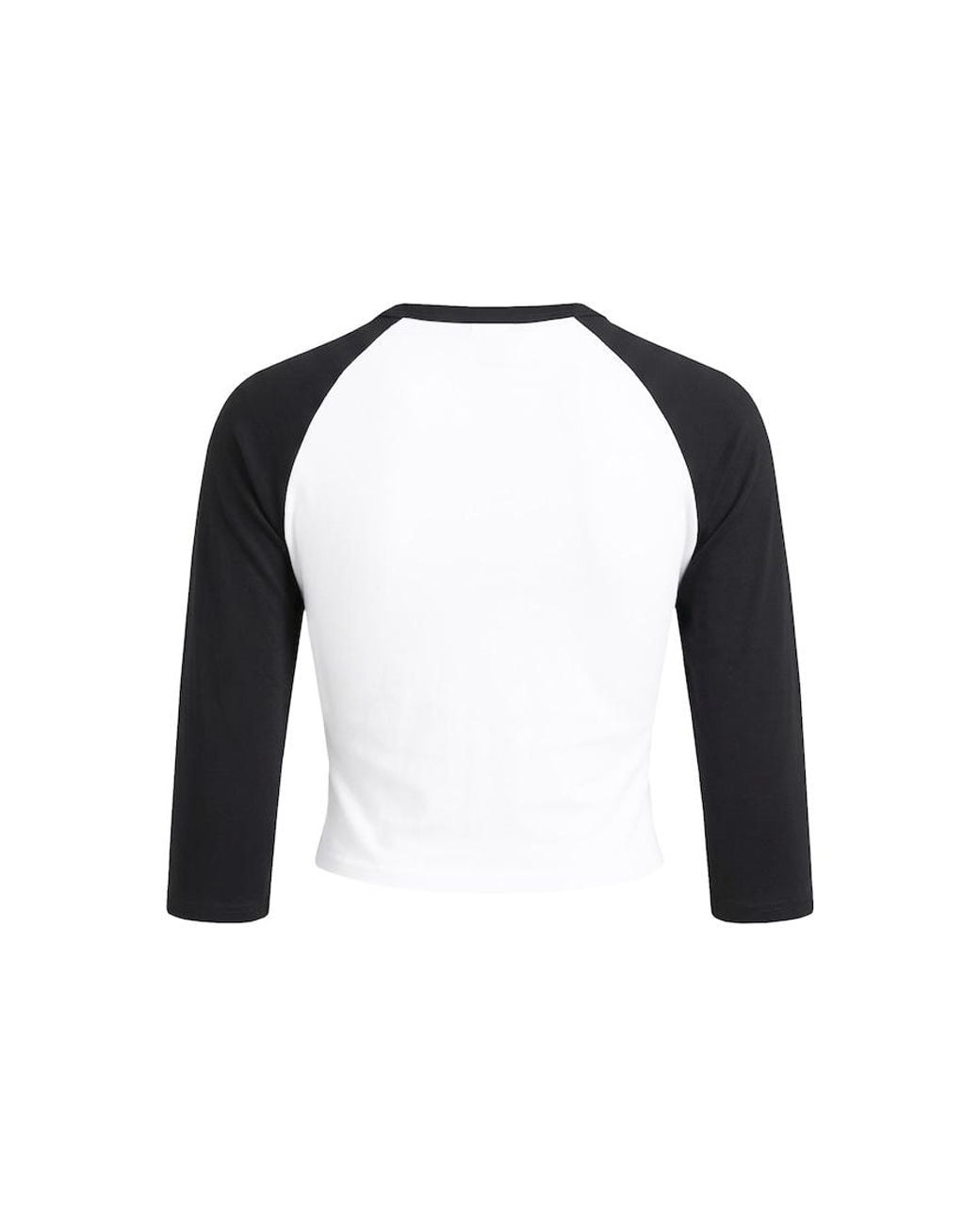 Garage Black Raglan Baseball 3/4 Sleeve Top