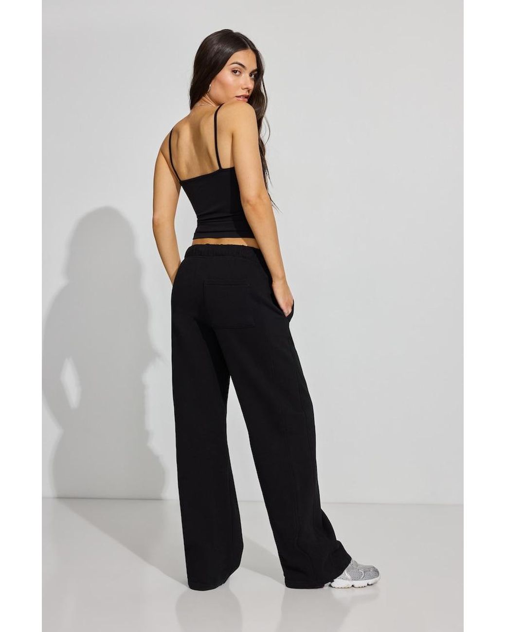 Garage Black Ultrafleece Straight Leg Sweatpants