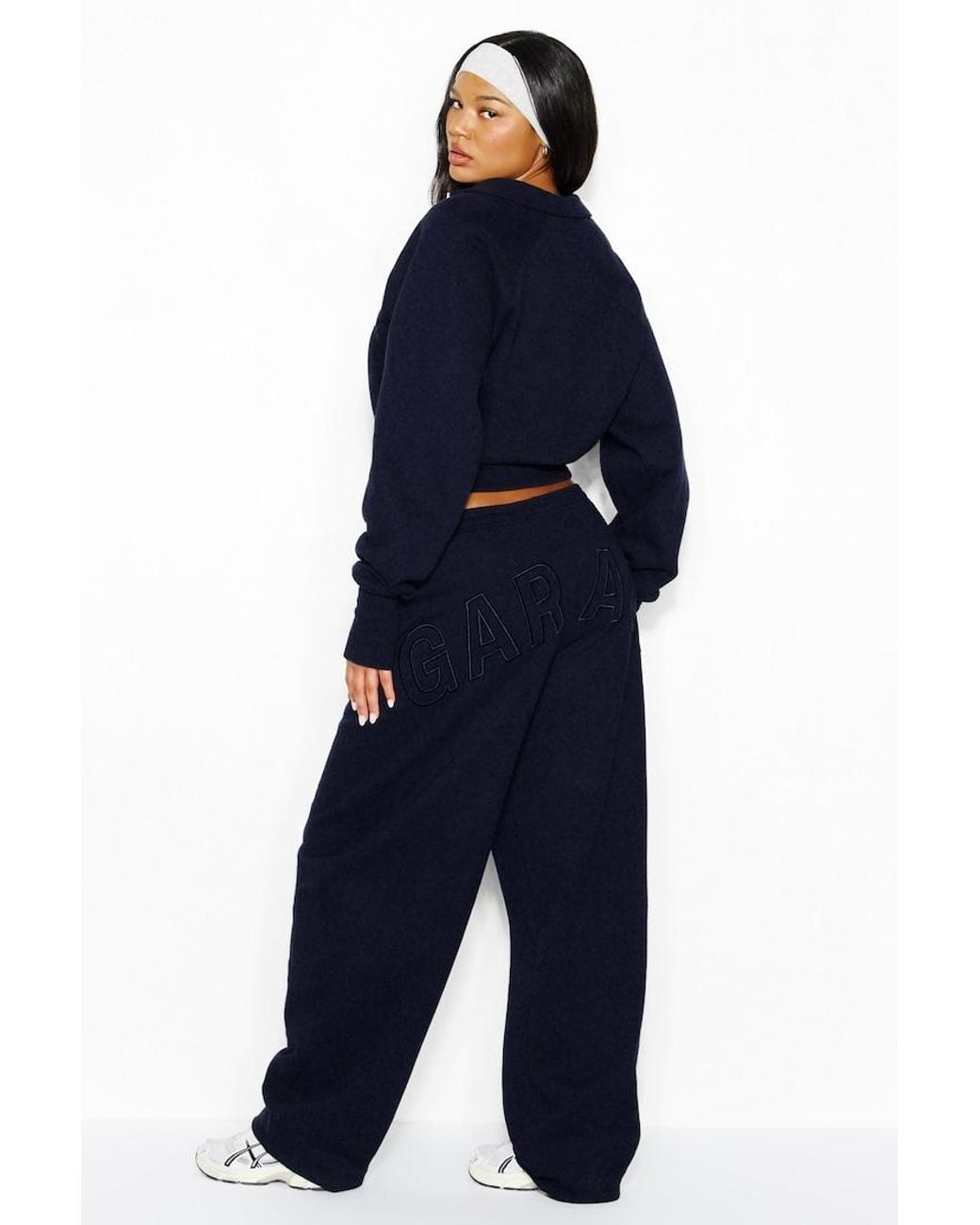 Garage Blue Ultrafleece Barrel Leg Sweatpants