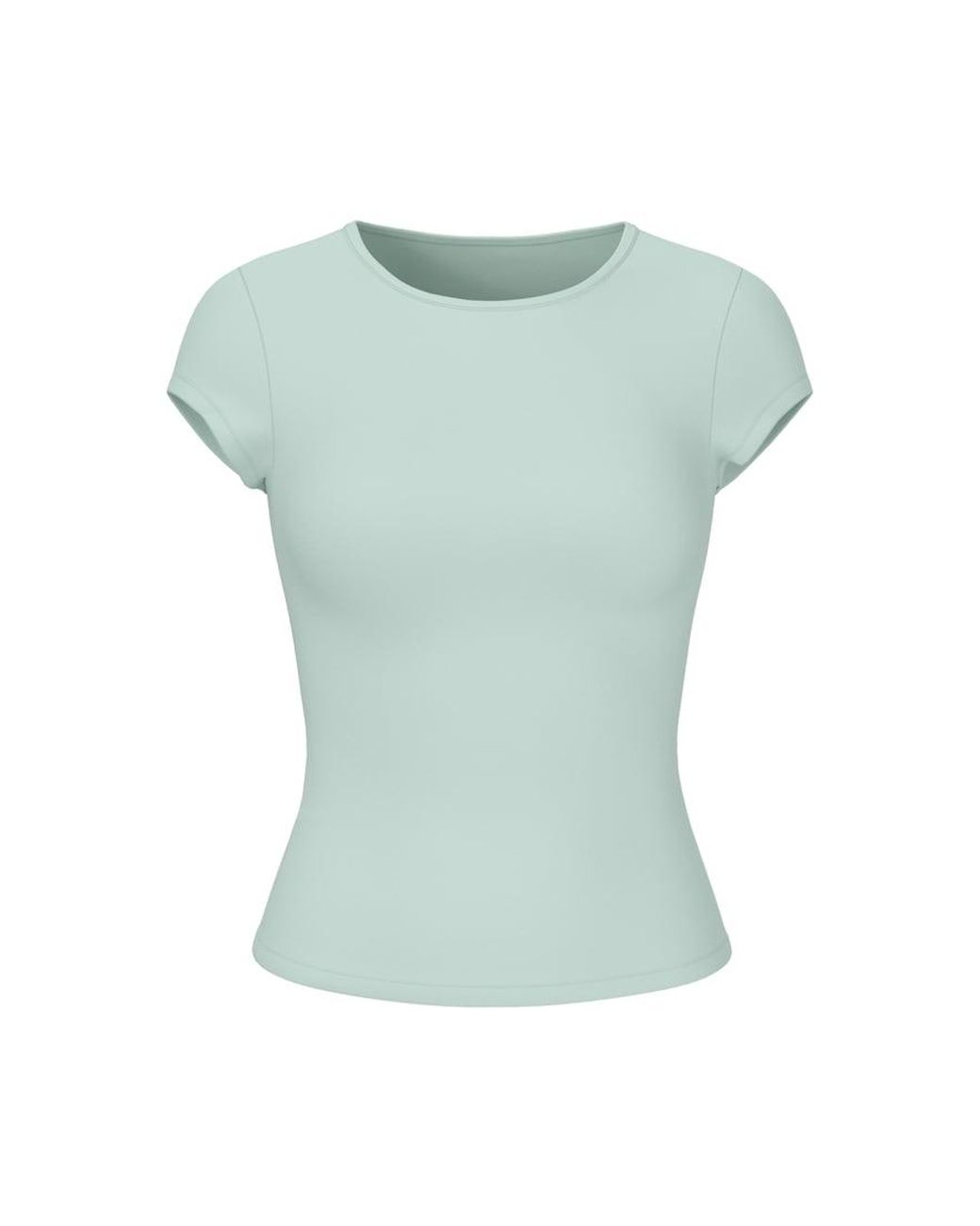 Garage Green Sleek Crewneck T-Shirt