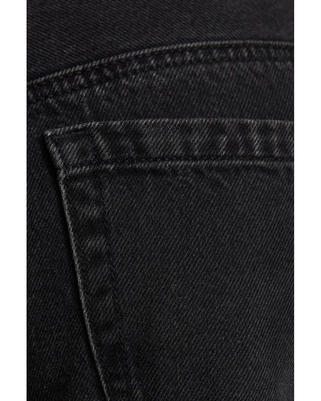 Garage Black Low Rise Baggy Jeans
