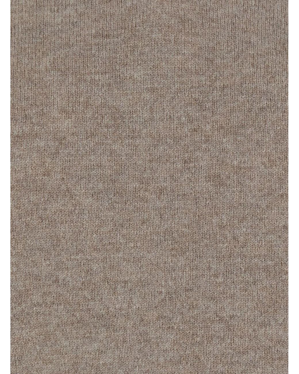 Aspesi Gray Crew-Neck Wool And Cashmere Sweater Tops for men