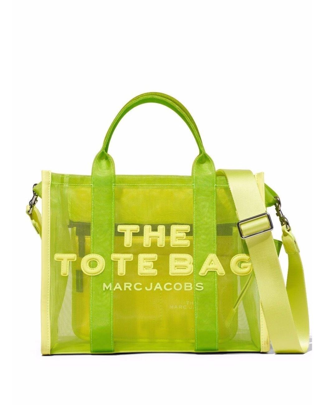 Marc Jacobs Synthetic The Mesh Tote Bag Colorblocked in Green Lyst UK