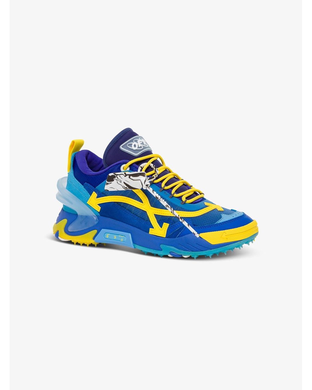 Off-White c/o Virgil Abloh Off-white Odsy-2000 Sneakers Blue/yellow for Men  | Lyst