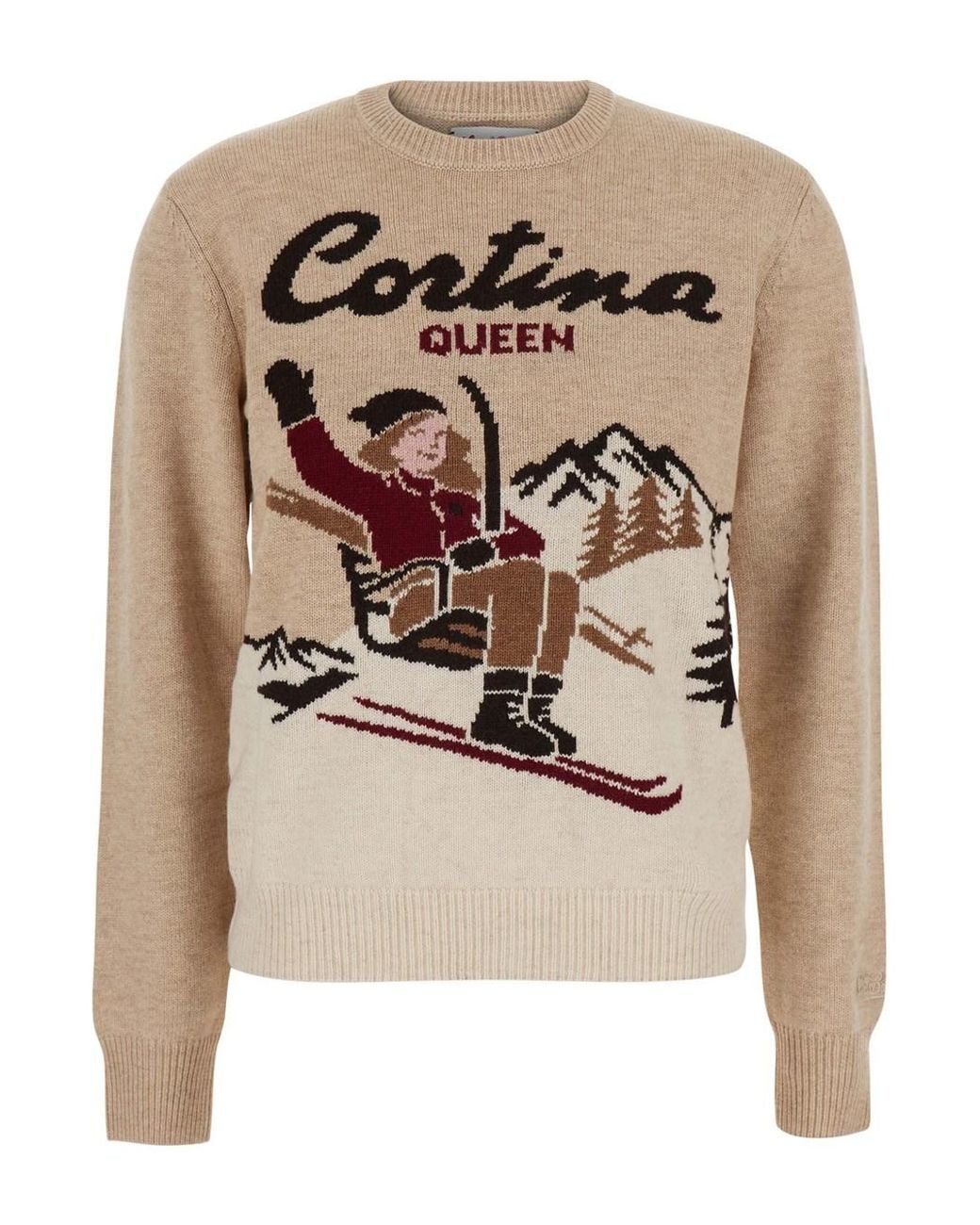 Mc2 Saint Barth Natural Sweater New Queen C