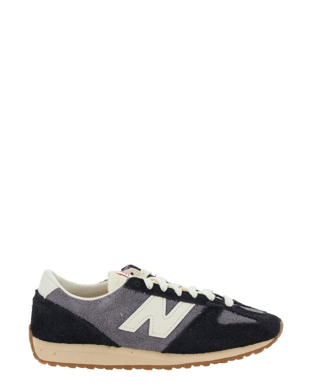 New Balance Black Low Top Sneakers With Logo Patch