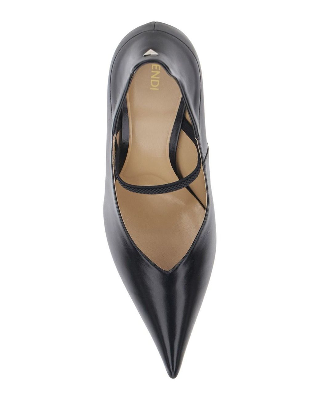 Fendi White Pump Show