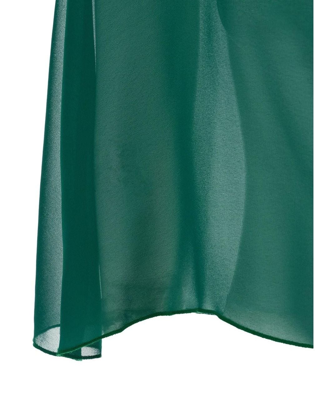 Le Plain Green Stole With Side Knot